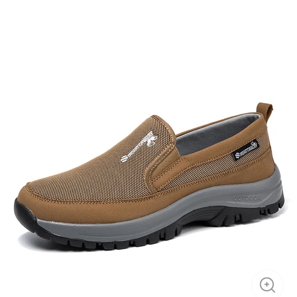 Men's Brown Slip-On Loafers